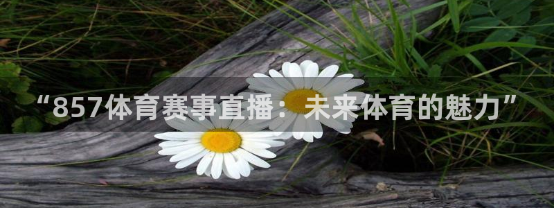“857体育赛事直播：未来体育的魅力”