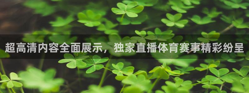 超高清内容全面展示，独家直播体育赛事精彩纷呈