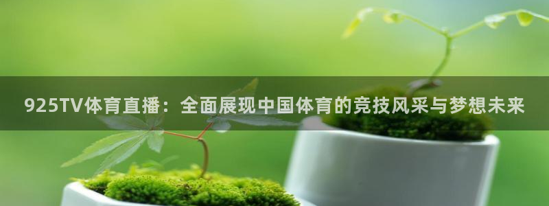 925TV体育直播：全面展现中国体育的竞技风采与梦想未来