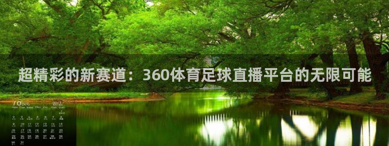 超精彩的新赛道：360体育足球直播平台的无限可能