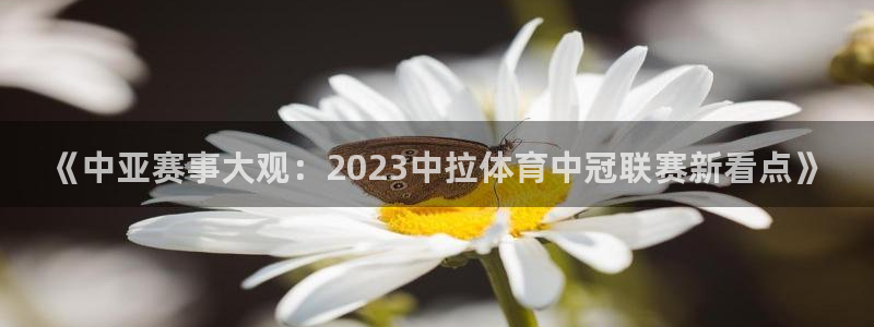 《中亚赛事大观：2023中拉体育中冠联赛新看点》