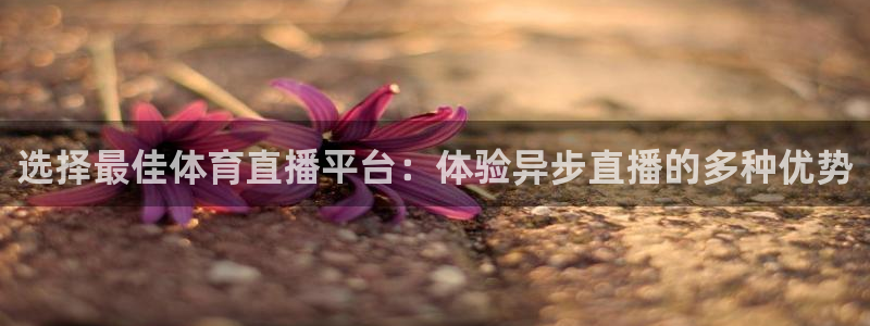 选择最佳体育直播平台：体验异步直播的多种优势